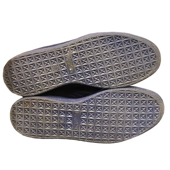 Puma Men's Clyde Velour Ice Casual Blue Sneakers, US Size 8 - Picture 7 of 7